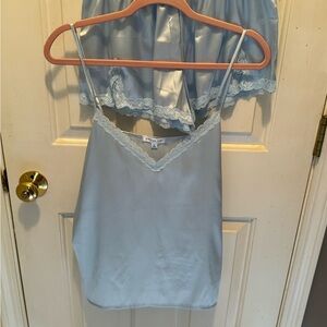 NWT 2 piece cami & sleep shorts. SZ M